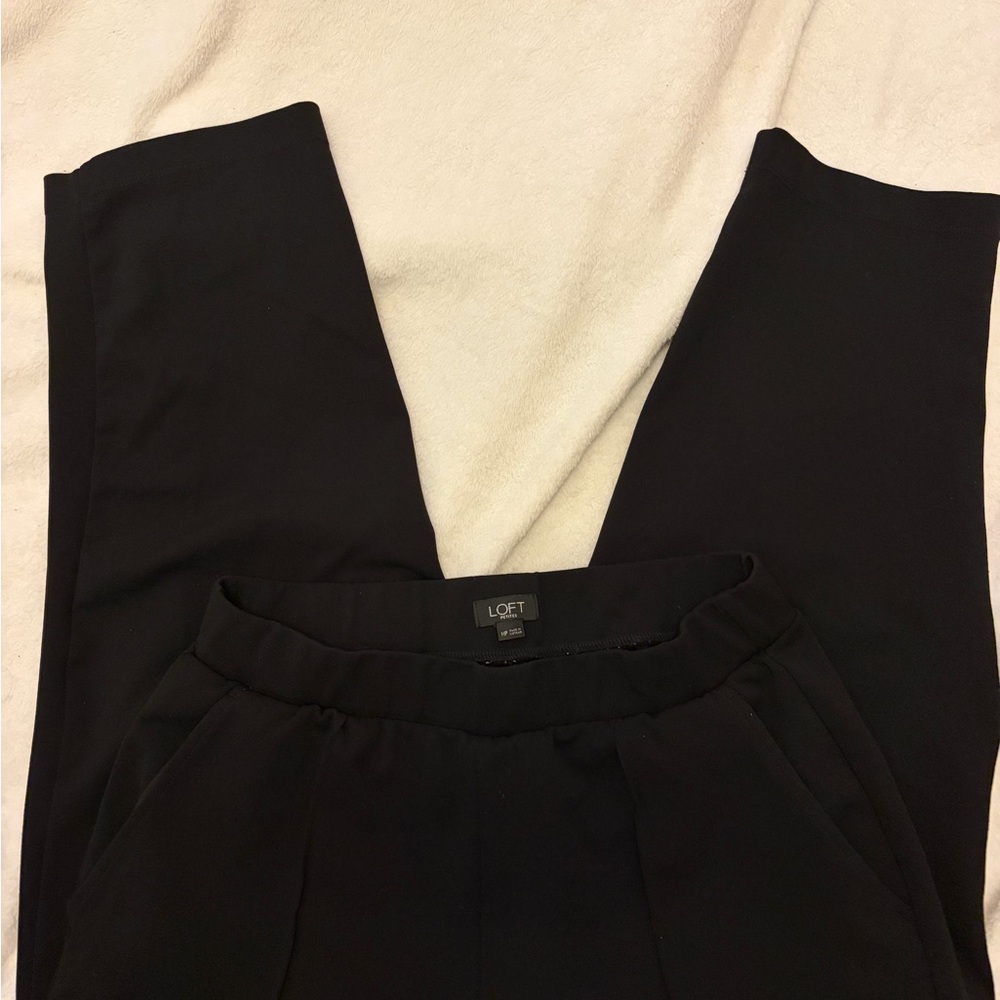 LOFT Women's Elegant Black Trousers - MP